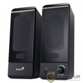 GENIUS SP-U120 черный {2.0, 3W, USB-power, 3.5 mm audio stereo jack, volume control}