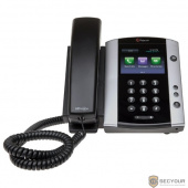 Polycom 2200-44500-114 VVX 500 12-line Business Media Phone with factory disabled media encryption for Russia. POE. Ships without power supply.