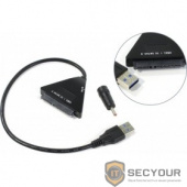 ORIENT Адаптер UHD-522, USB 3.1 to SATA 3.0 SSD,HDD 2.5&quot;/3.5&quot;, BD/DVD (ASM1351, SATA 6Gb/s, USB3.1 SuperSpeed 10Gb/s), с БП 12В/3А, кабель подключения USB Type-A (30282)