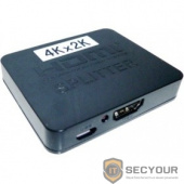 ORIENT HDMI 4K Splitter HSP0102HL, 1-&gt;2, HDMI 1.4/3D, UHDTV 4K(3840x2160)/HDTV1080p/1080i/720p, HDCP1.2, питание от USB, пластик.корпус (30103)