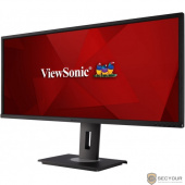 Viewsonic 34&quot; VG3448 Black с поворотом экрана (VA, 3440x1440 5ms 178/178 300cd 3000:1 2xHDMI1.4 DisplayPort MiniDP USB-Hub 100Hz колонки HAS Swivel Tilt VESA}