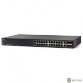 Cisco SB SF550X-24P-K9-EU Коммутатор Cisco SF550X-24P 24-port 10/100 PoE Stackable Switch