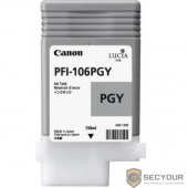 Картридж струйный Canon PFI-106PGY 6631B001 фото серый для Canon iPF6400/6450