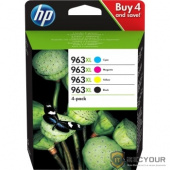 HP 3YP35AE Комплект картриджей HP 963 черный/голубой/пурпурный/желтый {HP OfficeJet Pro}