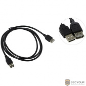 TELECOM Кабель удлинительный USB2.0 &lt;Am--&gt;Af&gt; 1,5 м черный &lt;TUS6990-1.5M&gt;