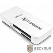 USB 3.0 Multi-Card Reader F5 All in 1 Transcend [TS-RDF5W] White