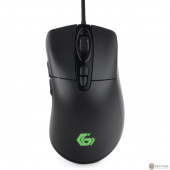 Gembird MG-550 черный  USB, код &quot;Survarium&quot;, {Мышь игровая, 5кнопок+колесо-кнопка+кнопка огонь, 3200 DPI, подсветка 6 цветов, программное обеспечение, кабель тканевый 1.75м}