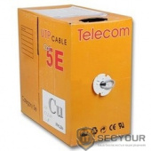 Telecom Кабель UTP кат. 5e 4 пары (305м) (0.40mm) CU синий [UTP4-TC1000C5EL-CU-IS-BL]