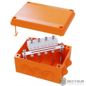 DKC FSB11506 Коробка пластиковая FS с кабельными вводами и клеммниками, IP56,100х100х50мм, 5р, 450V,10A, 6мм.кв.