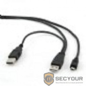 Gembird/Cablexpert CCP-USB22-AM5P-3 USB 2.0 Pro Кабель , 2xAM/miniBM 5P, 0.9м, экран, черный 