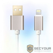 Ginzzu data-кабель USB для iPhone 5/6, белый, 1,0м (GC-555UW)