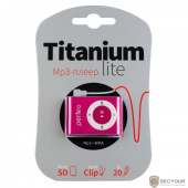 Perfeo  цифровой аудио плеер Titanium Lite, розовый (PF_A4185)