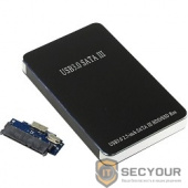 ORIENT 2567U3 Внешний контейнер, USB 3.0 для 2.5&quot; HDD/SSD SATA 6Gb/s (ASM1153E), алюминий, черный цвет, установка HDD без отвертки