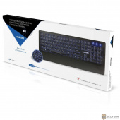 Клавиатура проводная мультимедийная с подсветкой Smartbuy 353 USB черная  [SBK-353U-K]