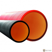 DKC 16091157 Двустенная труба ПНД жесткая для кабельной канализации д.110мм, SN12, 5,70м, цвет красный