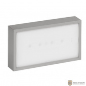 Legrand 661655 Декоративная рамка для накладного монтажа для эвакуационных светильников URA ONE, цвет алюминий