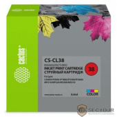 Cactus CL-38 Картридж для Canon Pixma iP1800/iP1900/iP2500/iP2600/MP140/MP190/MP210/MP220/MP470/MX300/MX310, голубой/пурпурный/желтый 