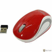 910-002732 Logitech Mini M187 красный и серый USB