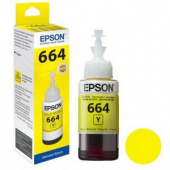 EPSON C13T66444A  Чернила для L100 (yellow) 70 мл (cons ink)