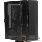 EQ101BK PM-200ATX  U3.0*2AXXX  Slim Case  (PSU Powerman) [6117414]