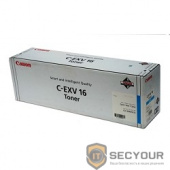Canon C-EXV16C 1068B002 Тонер-картридж для CLC4040, CLC5151, Голубой, 36000 стр.
