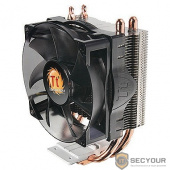 Thermaltake CPU Cooler Silent Intel 115x (TDP 95W, All+2xCuprum Heat pipes, 92x92x25, 800-1700rpm, 22dBA, 4pin