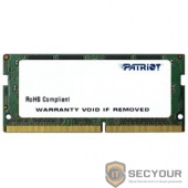 Patriot DDR4 SODIMM 4GB PSD44G240082S PC4-19200, 2400MHz