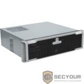 Procase EM338D-B-0 Корпус 3U Rack server case, дверца, черный, без блока питания, глубина 380мм, MB 12&quot;x9.6&quot;