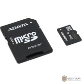 Micro SecureDigital 32Gb A-DATA AUSDH32GCL4-RA1 {MicroSDHC Class 4 UHS-I, SD adapter}