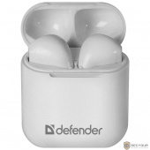 Defender Twins 637 белый,TWS, Bluetooth