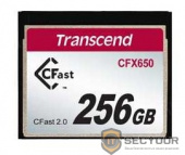 Флеш-накопитель Transcend Карта памяти Transcend CFX650 CFast 2.0 Скорость чтения/записи 510/370 МБ/с