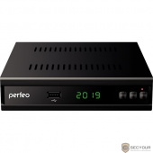 Perfeo DVB-T2/C приставка &quot;MEDIUM&quot; для цифр.TV, Wi-Fi, IPTV, HDMI, 2 USB, DolbyDigital, обуч.пультДУ [PF_A4487 ]