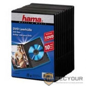 HAMA Коробка Hama H-51276 Jewel Case для DVD 10 шт. пластик черный 