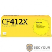 T2 CF412X Картридж TC-HCF412X для HP CLJ Pro M377/M452/M477 (5000стр.) жёлтый,  С ЧИПОМ