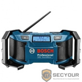 Bosch GML SoundBoxx [0601429900] Ак.радио { 14.4 / 18 В, 1.3-4.0 Ач, FM/AM, AUX, без акк и зу}