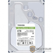 6TB Toshiba Surveillance S300 (HDWT360UZSVA) {SATA 6.0Gb/s, 7200 rpm, 256Mb buffer, 3.5&quot; для видеонаблюдения}