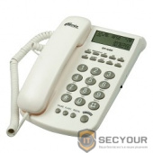 RITMIX RT-440 white {Телефон проводной Ritmix RT-440 белый [дисп, Caller ID, повтор. набор, регулировка уровня громкости, световая индикац]}