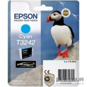 EPSON C13T32424010 Картридж голубой для SC-P400 (cons ink)