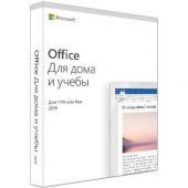 79G-05207 Microsoft Office Home and Student 2019 Rus Only Medialess P6 {MAC / Windows 10}