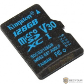 Micro SecureDigital 128Gb Kingston SDCG2/128GBSP {MicroSDXC Class 10 UHS-I U3}