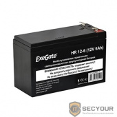 Exegate EX282963RUS Exegate EX282963RUS Аккумуляторная батарея ExeGate HR 12-6 (12V 6Ah 1224W), клеммы F2