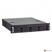 Exegate EX281293RUS Серверный корпус ExeGate Pro 2U550-HS08 &lt;RM 19&quot;,  высота 2U, глубина 550, БП 1U-800ADS, 8xHotSwap, USB&gt;