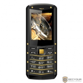 TEXET TM-520R мобильный телефон цвет черный-желтый
