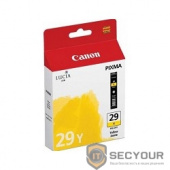 Canon PGI-29Y 4875B001 Картридж для Pixma Pro 1, Желтый, 290стр.
