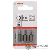 Bosch 2607001604 3 БИТ 25ММ TORX T10 XH