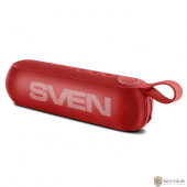 SVEN PS -75, красный (6 Вт, Bluetooth, FM, USB, microSD, 1200мА*ч)   