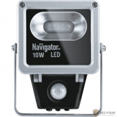 Navigator 71320 Прожектор светодиодный с датчиком NFL-M-10-4K-SNR-LED