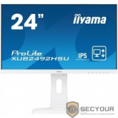 IIYAMA 23.8&quot; XUB2492HSU-W1 белый {IPS LED 1920x1080 5ms 16:9 1000:1 250cd 178гр/178гр D-Sub DisplayPort HDMI 2x2W}