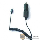 Gembird Адаптер питания  MiniUSB 5-pin для  MP3A-плееров, наушников GPS навигаторов. и мобильных телефонов, черный(MP3A-CAR-5P1)