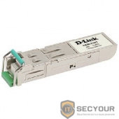 D-Link DEM-330T/B2A   WDM SFP-трансивер с 1 портом 1000BASE-BX-D (Tx:1550 нм, Rx:1310 нм) для одномодового оптического кабеля (до 10 км)
